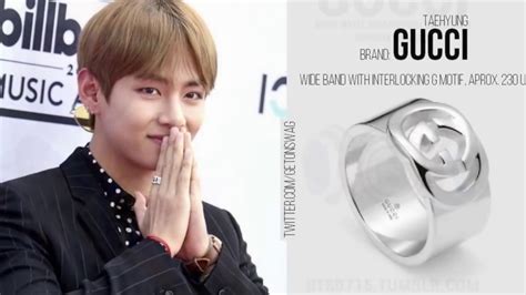 taehyung gucci rings|gucci bts v.